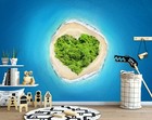 3D Romantic Island G4475 Wallpaper Wall Murals Removable Self-adhesive Erin