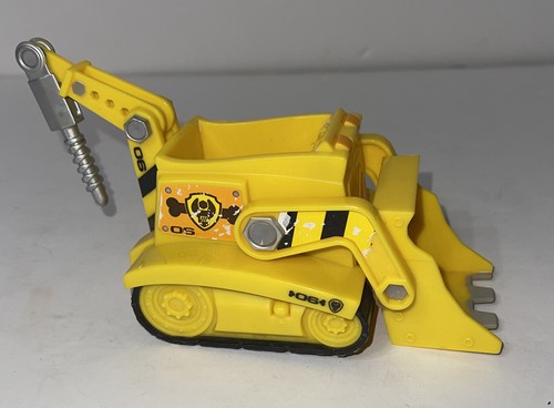 Nikelodeon Paw Patrol Rubble Construction Truck Vehicle only