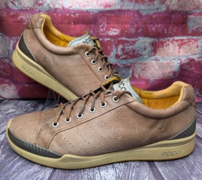 Ecco HydroMax Natural Motion Biom Mens Sz EU 45 US 11-11.5 Yak Leather Golf Shoe ECCO BIOM Natural Motion GOLF SHOES Hydromax Yak Leather EU  main image 3