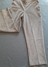 Alfred Dunner Pants Women's Size 12 Pull-On Elastic Waist Pockets Ribbed