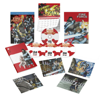 Fire Force Season 2 Part 2 BLURAY/DVD (LIMITED EDITION) (Out of Print)