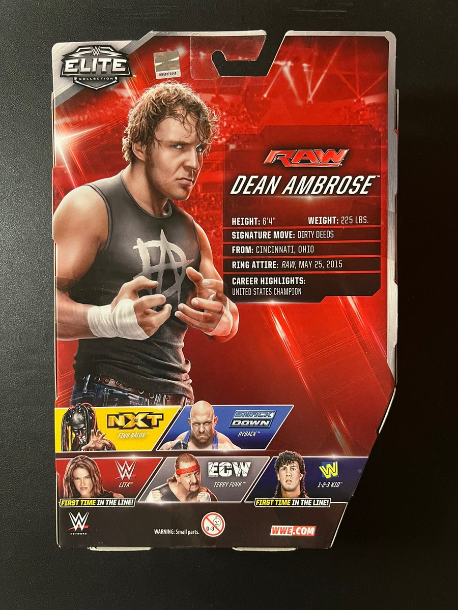 WWE Elite Series 41 Dean Ambrose AEW Jon Moxley | eBay