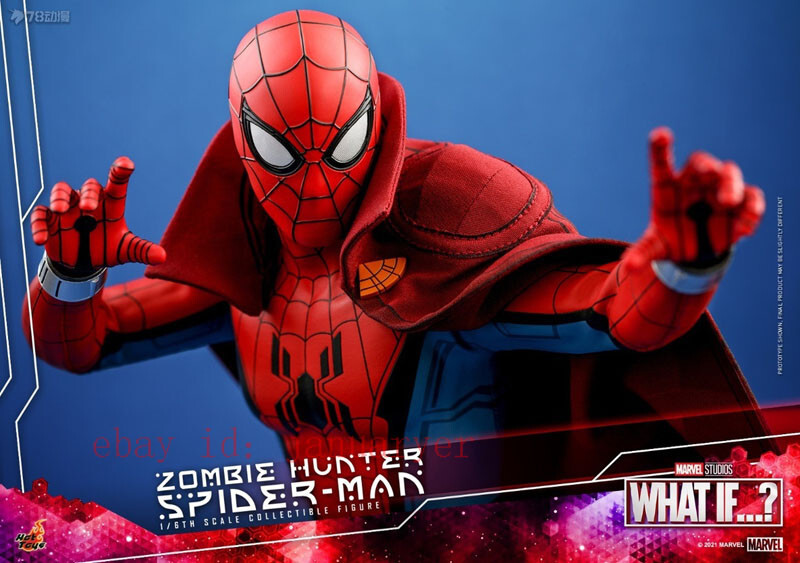 Perfect Hot Toys 1/6 Tms058 Zombie Hunter Spider-Man Action Figure