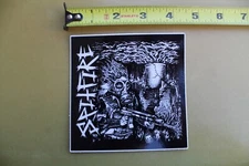 SPITFIRE Skateboard Wheels Toxic Waste Gun Crust Vintage Skateboarding STICKER