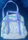 Vintage Teddy Bears Diaper Bag Pastel Polka Dots NEW Toddler Baby 90s Vinyl NEW