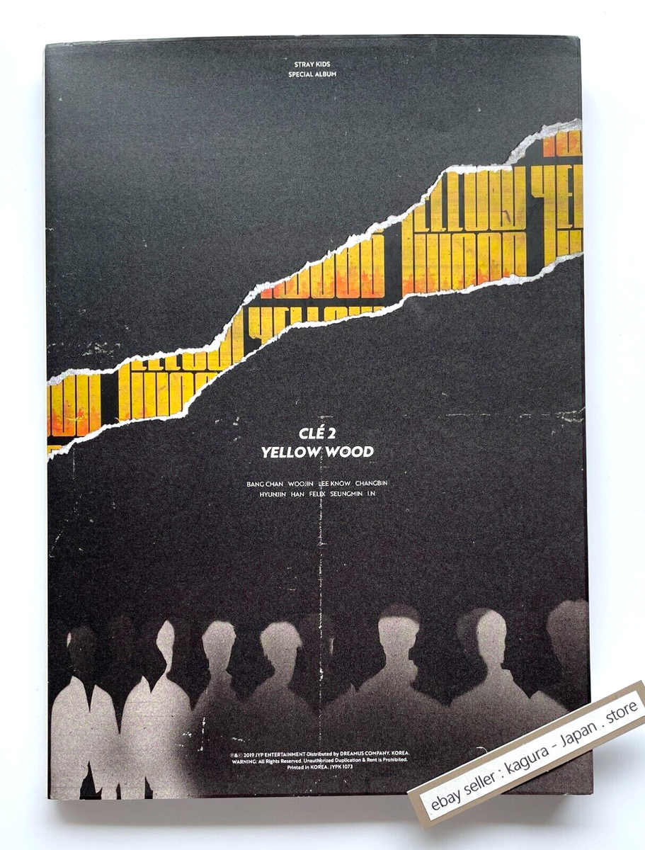 Stray Kids [Felix] Yellow Wood Limited ver. CD + Photobook +
