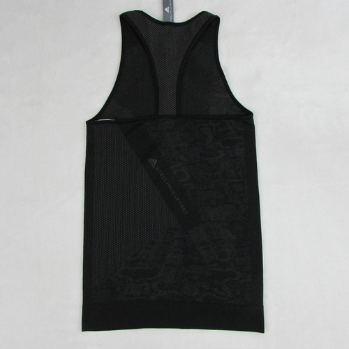 Adidas Stella McCartney Seamless Black Training Tank Top Size XS FI8219 NWT - Picture 7 of 11
