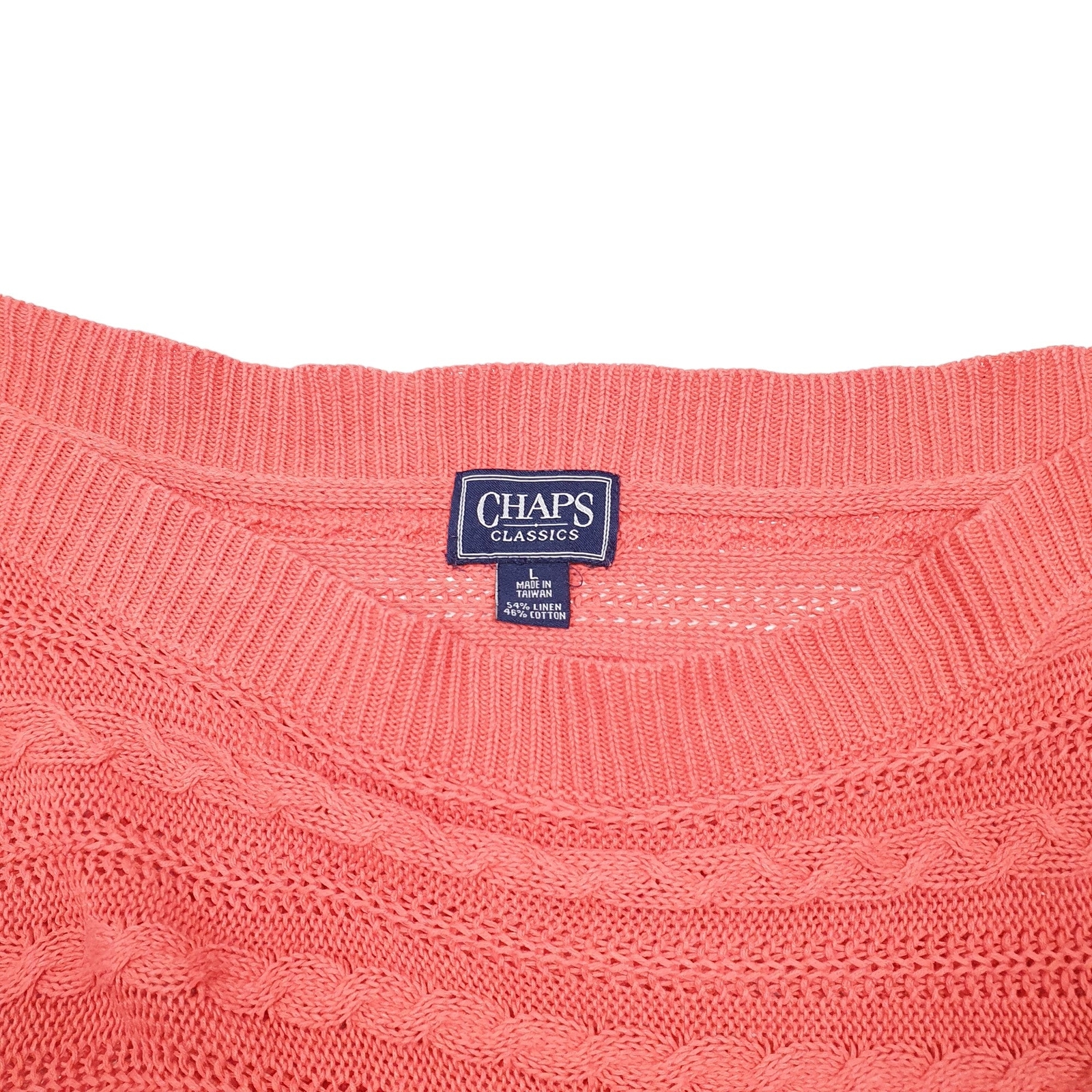 RALPH LAUREN Crewneck Knit Jumper Sweatshirt Womens L image 2