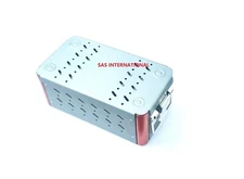 Orthopedic empty case box for 3.5 mm cortical screw surgical instruments