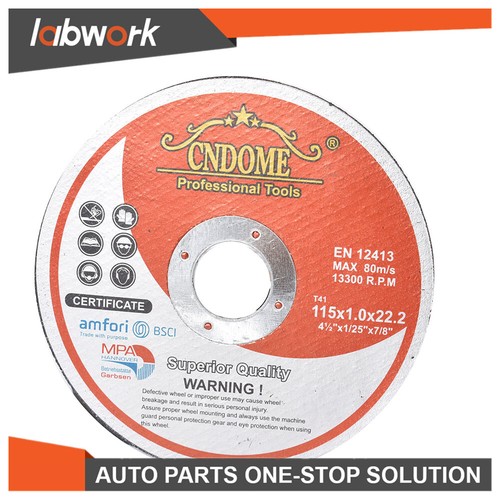 Labwork Cut off Wheel Metal Stainless Steel Cutting Disc 25 Pack 4.5"x.040"x7/8" - Picture 8 of 12