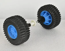 VTG 1991 GI Joe Battle Wagon Front or Back Tire Wheel Assembly Replacement Part