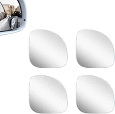 4x Blind Spot Mirror 360° Wide Angle Auto Convex Rear Side View Car Truck SUV