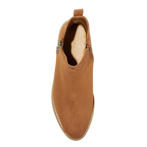 universal Thread Womens Brenna Ankle Boots with Memory Foam Insole Tan Brown 10M - 第 9/10 張圖片