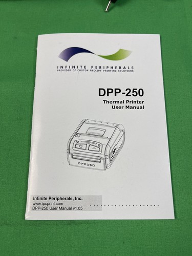 Infinite Peripherals DPP-250 2" Tragbarer Thermo Etikettendrucker USB *BESCHREIBUNG LESEN - Bild 15 von 19