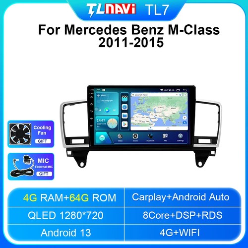 For Mercedes Benz M-Class M Class W166 ML Android 13 Car Stereo Radio GPS Navi - Picture 10 of 32