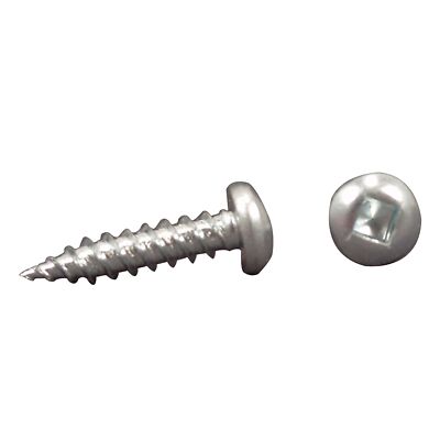 AP Products (012-PSQ500 8X1-1/2 Square Recess Pan Head Screw, (Pack of 500)
