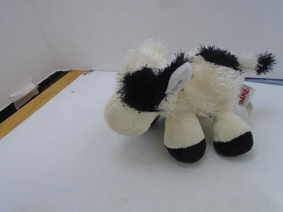 Retired GANZ Webkinz Lil’ Kinz Cow HS003 Stuffed Animal Farm No Code - Image 2 of 4