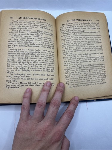 An Old Fashioned Girl by Louisa M. Alcott Illustrated by Frances Brundage 1928 - Picture 16 of 21
