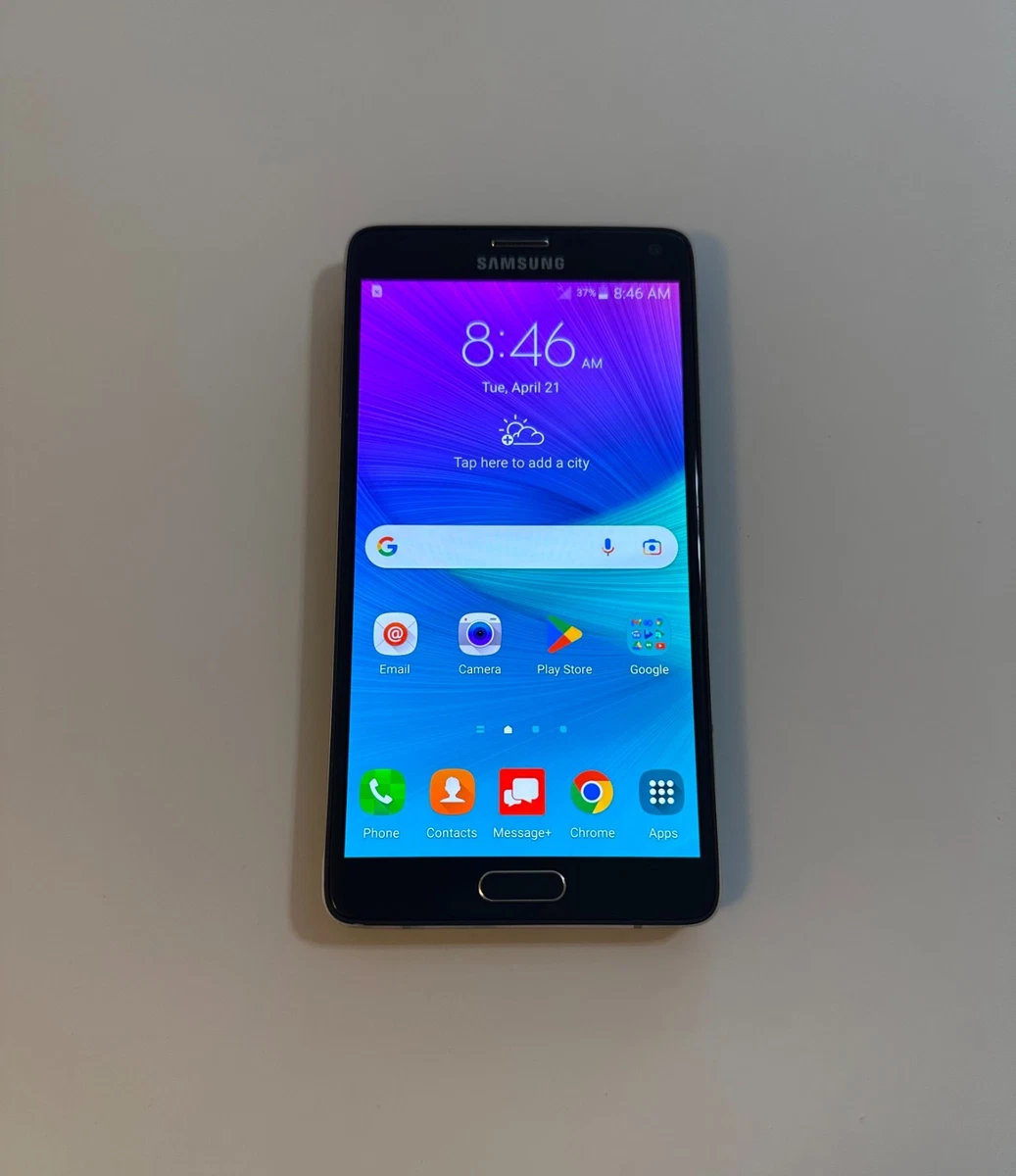 Samsung Galaxy Note 4 Black Unlocked Cell Phones & Smartphones for