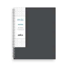 Blue Sky Notes Professional Notebook Flexible Cover Twin-Wire Binding 8.5" x ...