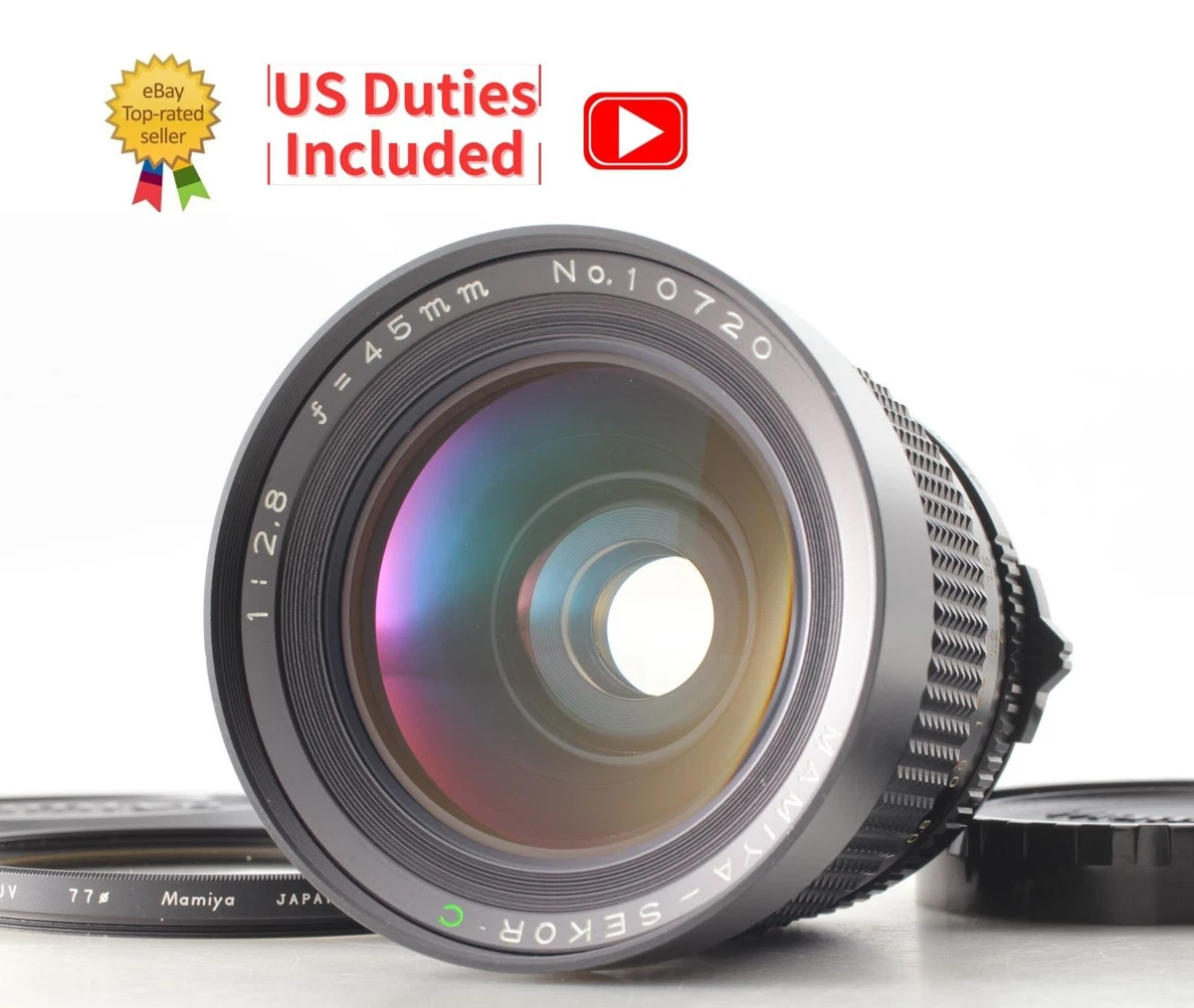 Mamiya 45mm Focal Camera Lenses for sale - eBay