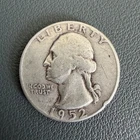 1952 Washington 90% Silver Quarter.     C-066