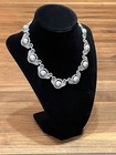 Margot De Taxco Sterling Silver 15” Choker Necklace Signed #222 Los Castillo — photo 3