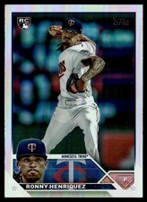 2023 Topps Rainbow Foil Ronny Henriquez Rookie Minnesota Twins #372