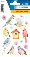 "Herma Sticker Decor \"SingvöGel\" 3 Blatt à 16 Sticker"