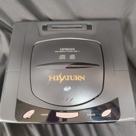 HITACHI Hi Saturn MMP-1 Console,Hi-saturn card, AV & Power cable set, Working