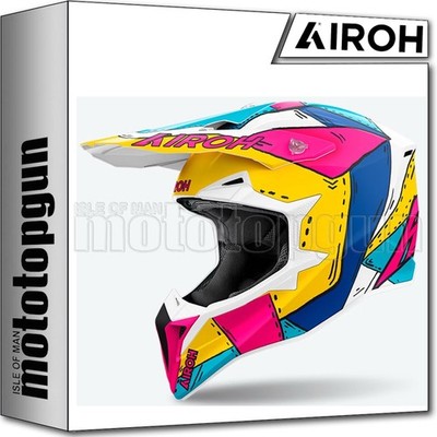 AIROH OFFROAD HELMET FOR MOTORCYCLE WRAAAP WRAP54 PAINT MATTE XXL