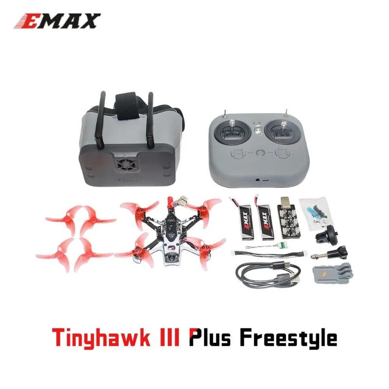 Emax Tinyhawk III Plus RTF FPV Drone Kit BNFAnalog HD Zero Freestyle Racing Quad