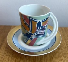 Rosenthal Cupola  Espressotasse Nr. 1 mit UT J. C. de Crousaz Top erhalten!