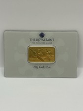 WWII Battle of Britain 20g 24k 999.9 Gold Bullion Minted Bar low COA no.90 3182.94 per troy oz