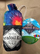 Elite Tie-Dye Parafoil Kite NWT Kite Line Instructions Age 5 