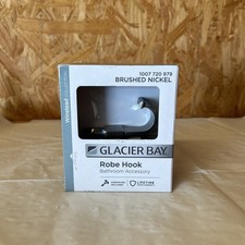 Glacier Bay Winstead Robe Hook Brushed Nickel BTH-003-286-BN. Box AU