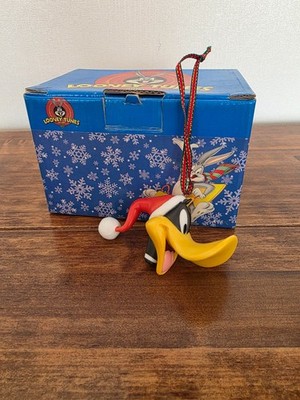 Daffy Ente Weihnachtsschmuck mit Box Looney Tunes Warner Bros gebraucht