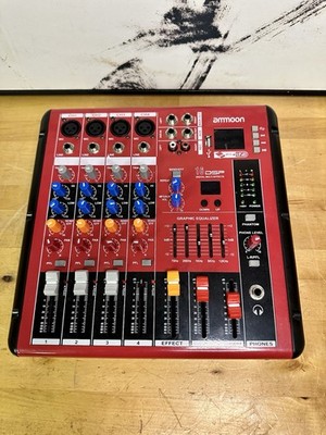 Ammoon 8 Channel Digital Mic Line Audio Mixer Pro