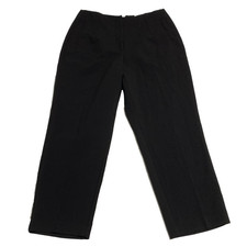 $48 NWT Nine West Black Dress Pants Womens 14 High Rise Slim Tapered 33x27