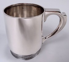 Tiffany Mug 4352 Antique Christening Baby Cup American Sterling Silver 1873/91