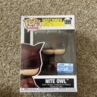 Funko Pop! Vinyl: DC COMICS - Nite Owl - Funko (Exclusive) #1899 Box  Damage