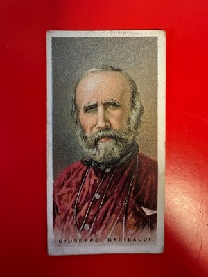 1924 Leaders of Men #19 Giuseppe Garibaldi - John Player & Sons Cigarette Card