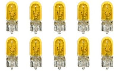 CEC Industries #194Y (Yellow) Bulbs, 14 V, 3.78 W, W2.1x9.5d Base, T-3.25 shape