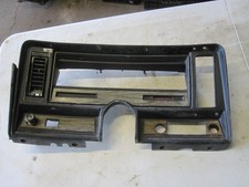 69 74 Nova Gm X Body Dash Gauge Cluster Trim Bezel W Woodgrain Nice Radio Area