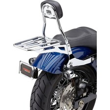 Cobra Backrest Kit - 14 - Chrome - For Harley...