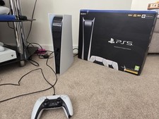 Sony PlayStation 5 PS5 Disc Free Edition Fully Boxed with 5X Games 