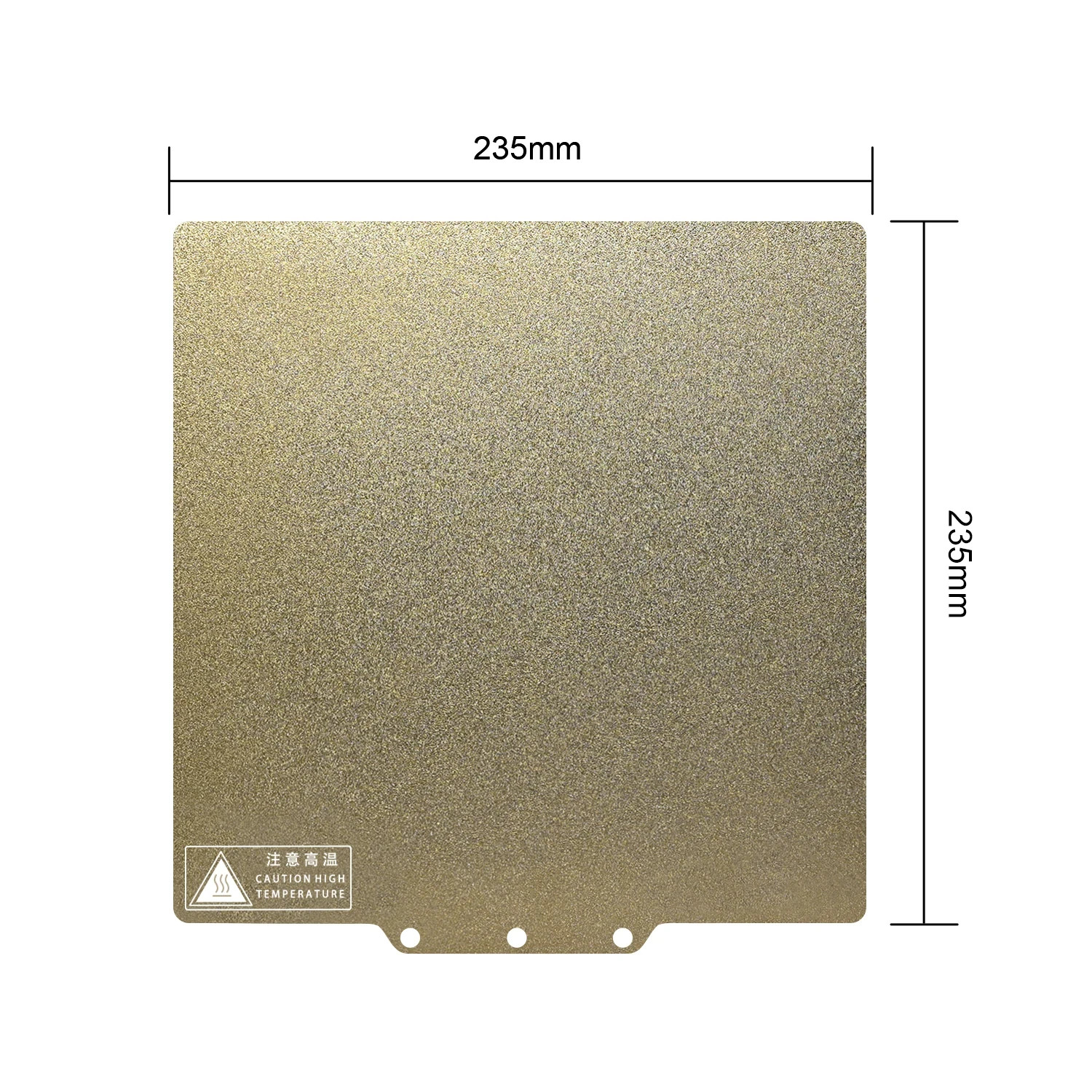 Doppelseitige PEI-Bauplatte für 3D-Drucker Flexibles Druckbett Stahl - Bild 2