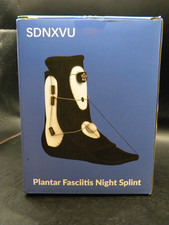 Plantar Fasciitis Night Splint Adjustable Foot Drop Ankle Brace Support Toe Pain