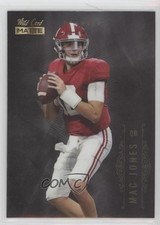 2021 Wild Card Nationals Promo Pack Matte Black Mac Jones #MBC-3 Rookie RC 4pn. rookie card picture