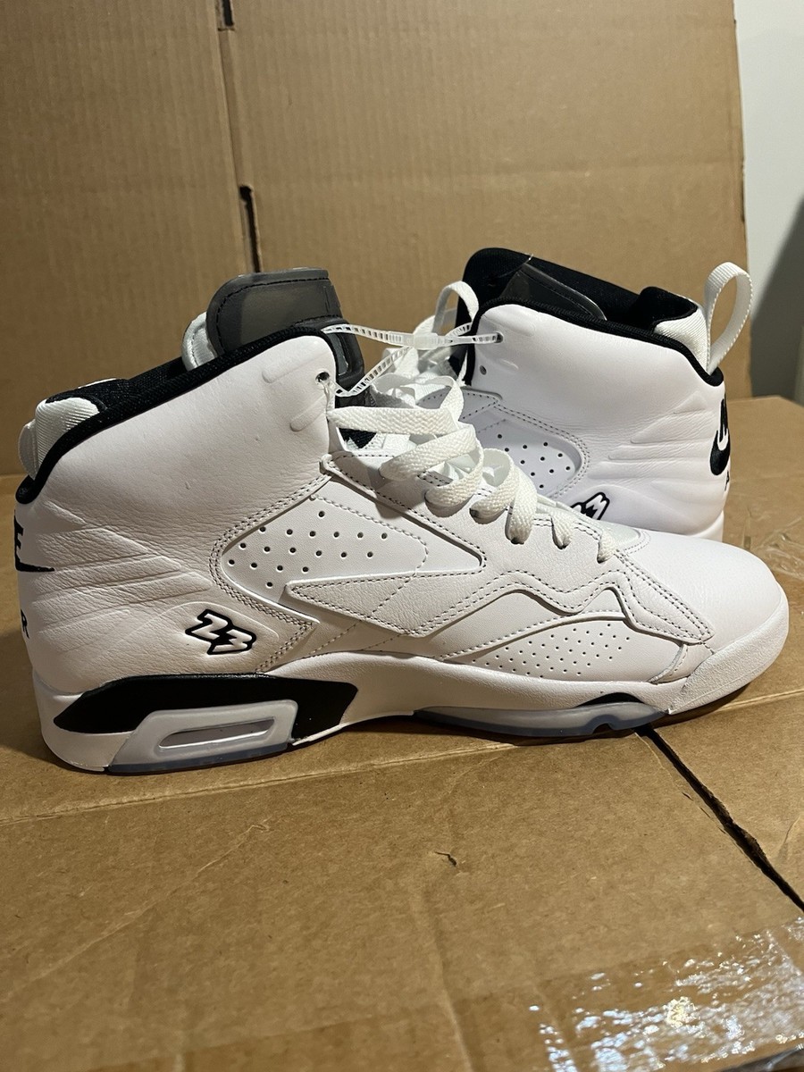 Size 11 - Jordan MVP White Black for sale online | eBay